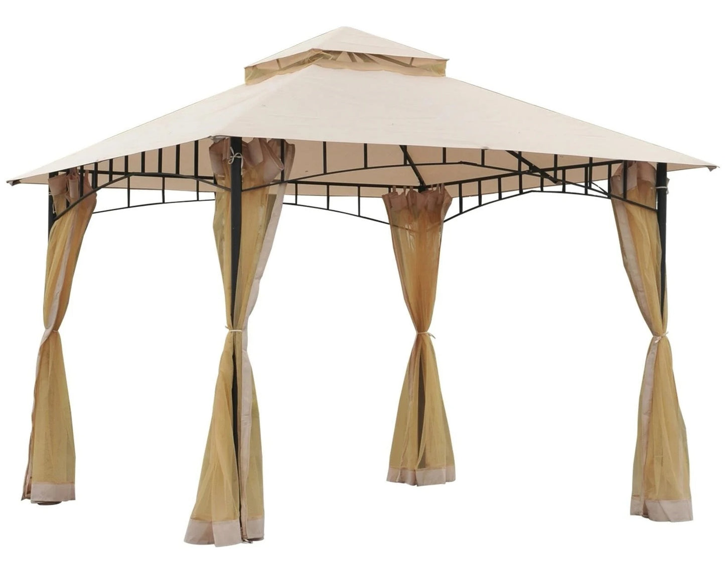 New Soft Top Steel Gazebo 10' x 10'