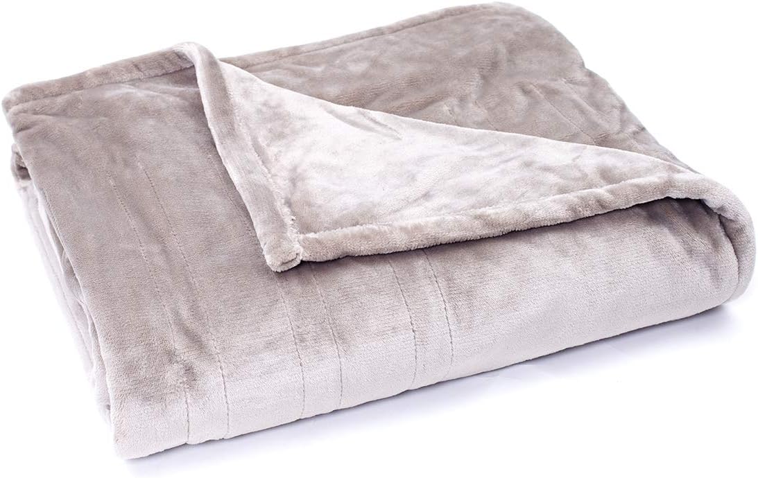 Flannel Heated Throw