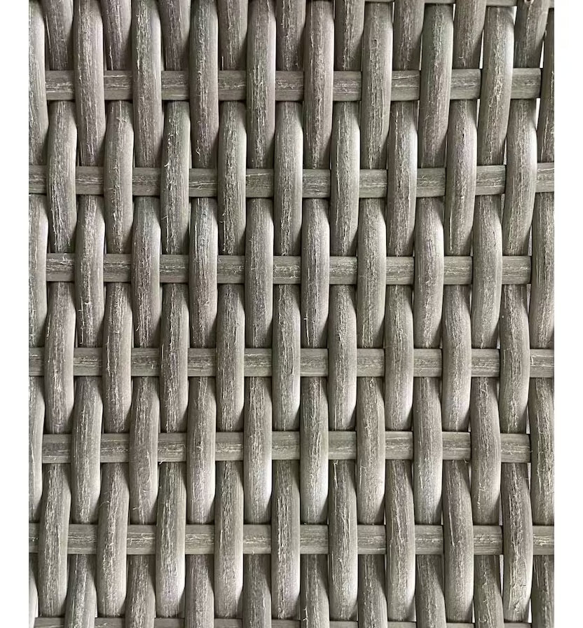 Grayson Ash Gray Wicker Outdoor Patio Loveseat