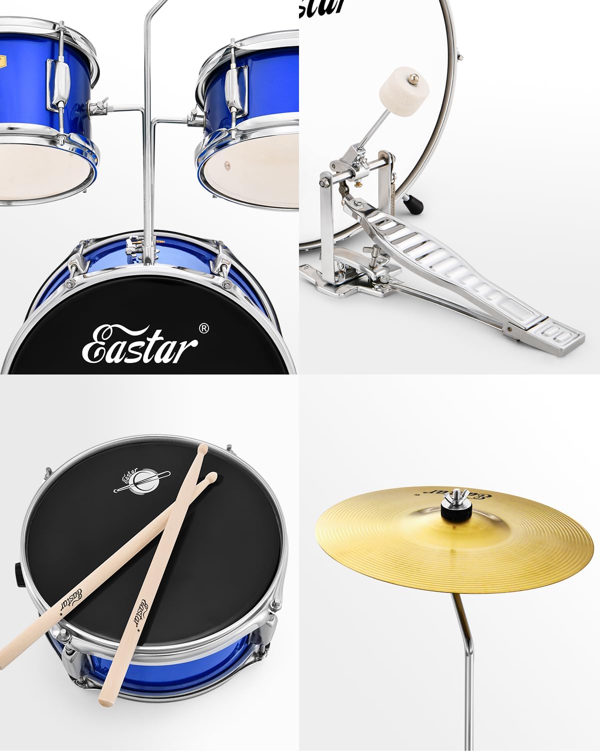 Eastar 14" Drum Kit for Kids