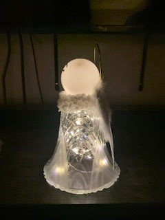 Lighted Glass Angel