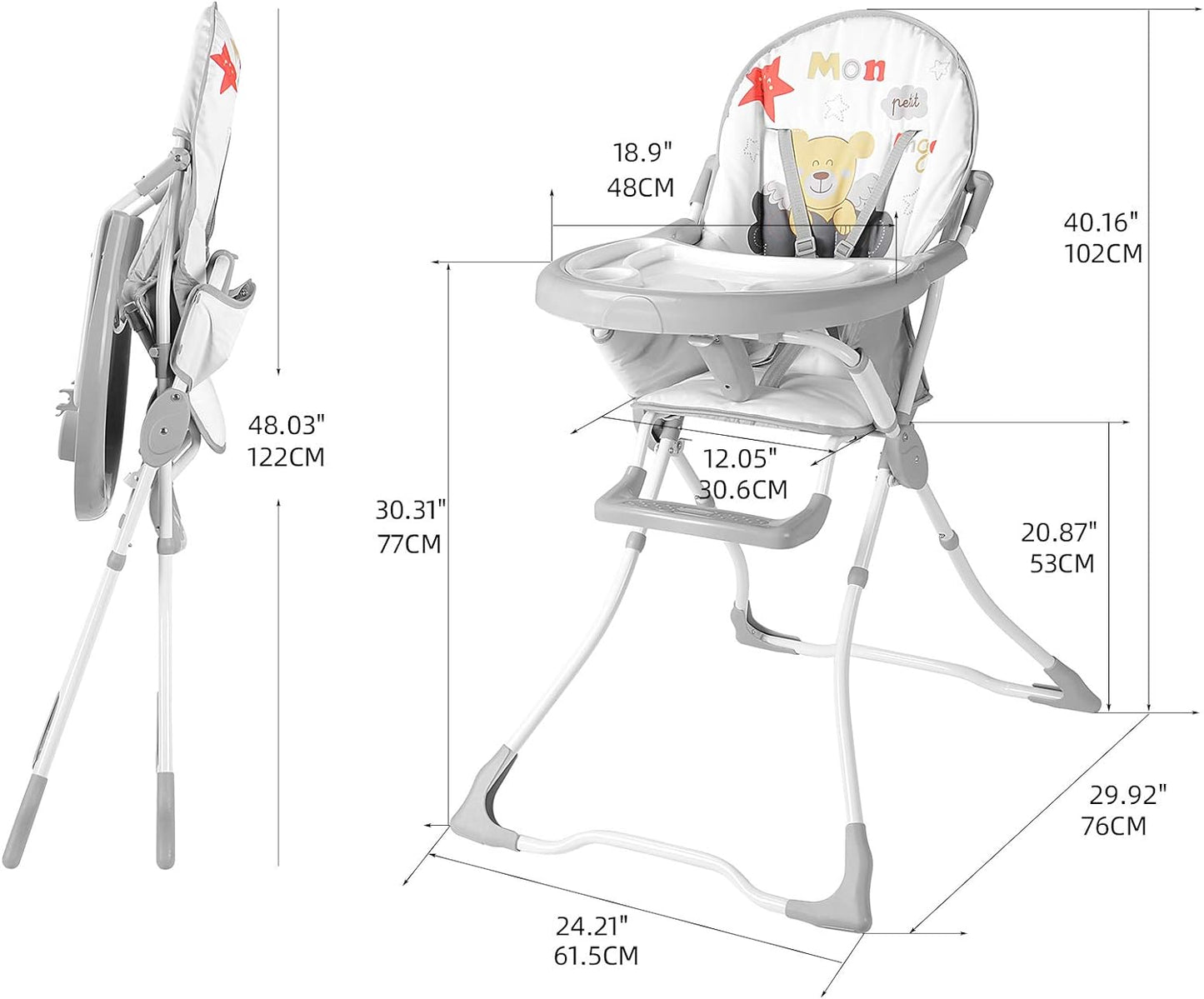 LIVINGbasics Eat & Grow Convertible High Chair