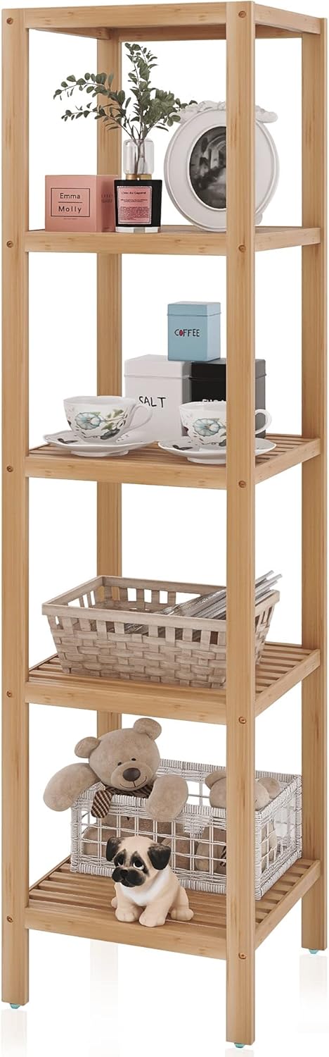 5 Tier Bathroom Storage Shelf