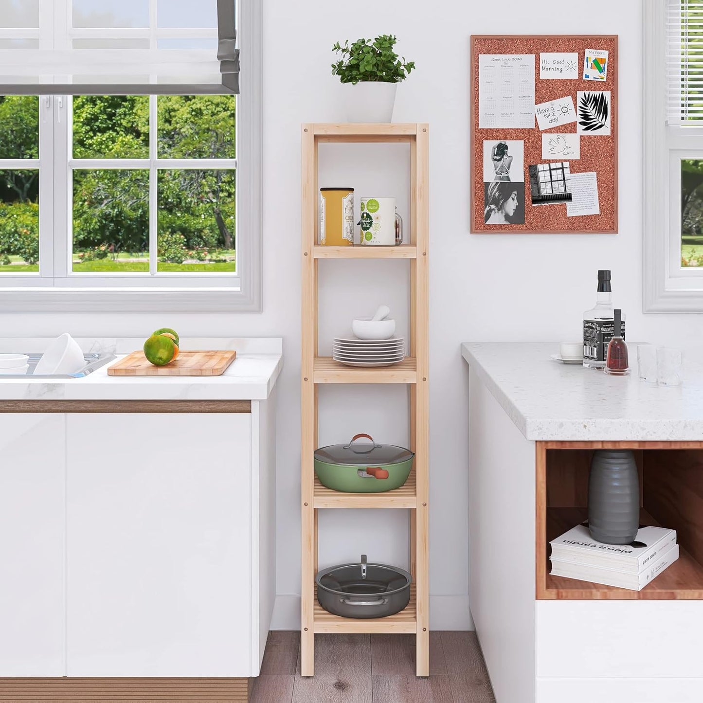 5 Tier Bathroom Storage Shelf